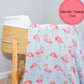 Flamingo Muslin Swaddle Blanket - Magnolia BabySwaddle Blanket