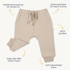 Fleece Jogger Pants - Oat - Magnolia BabyPants