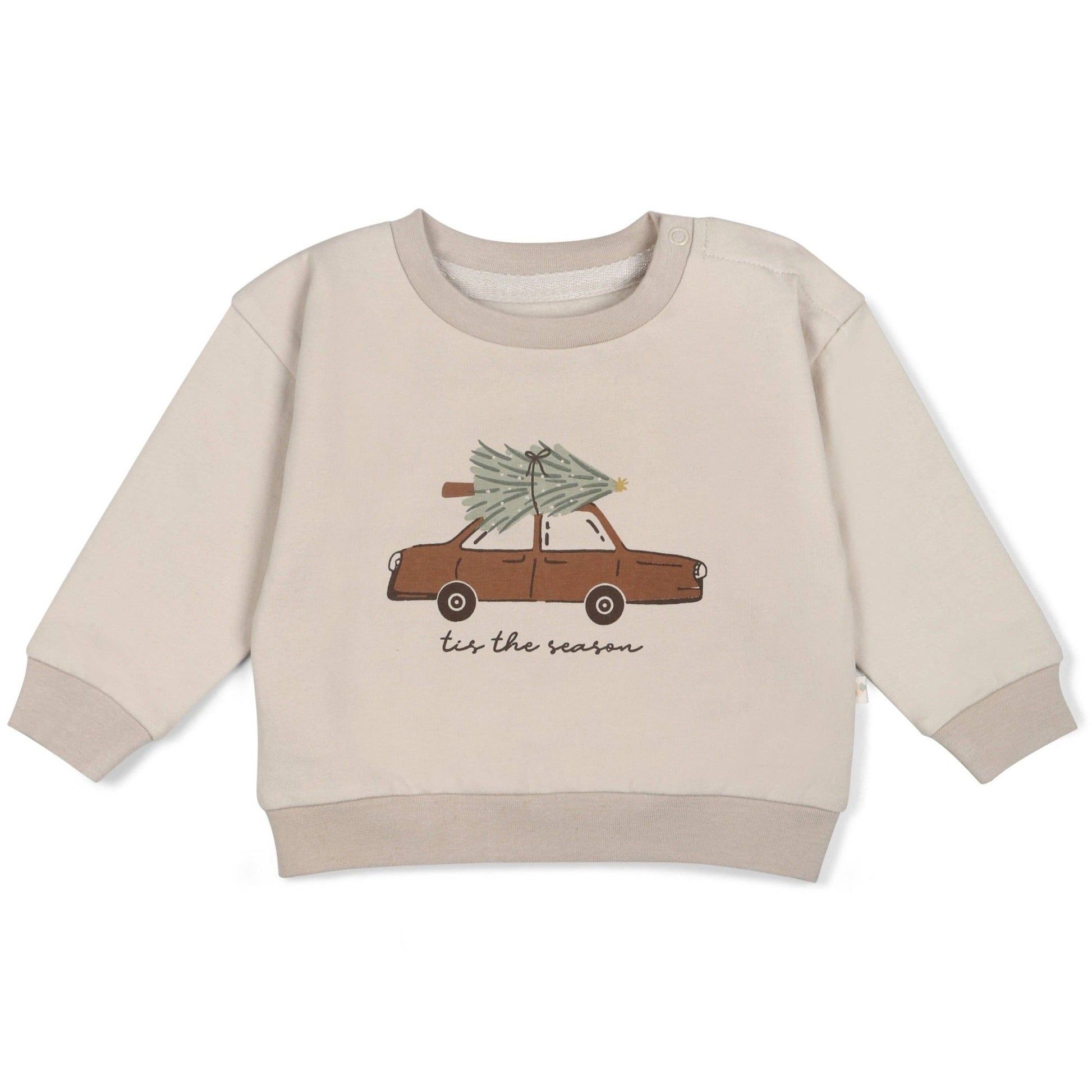 Fleece Sweatshirt - 'Tis The Season - Magnolia BabyTop