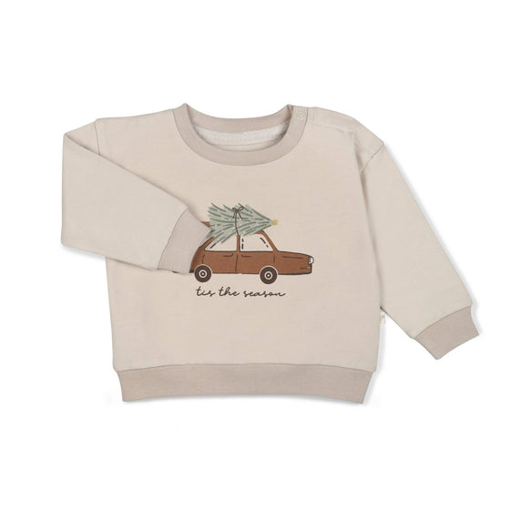 Fleece Sweatshirt - 'Tis The Season - Magnolia BabyTop
