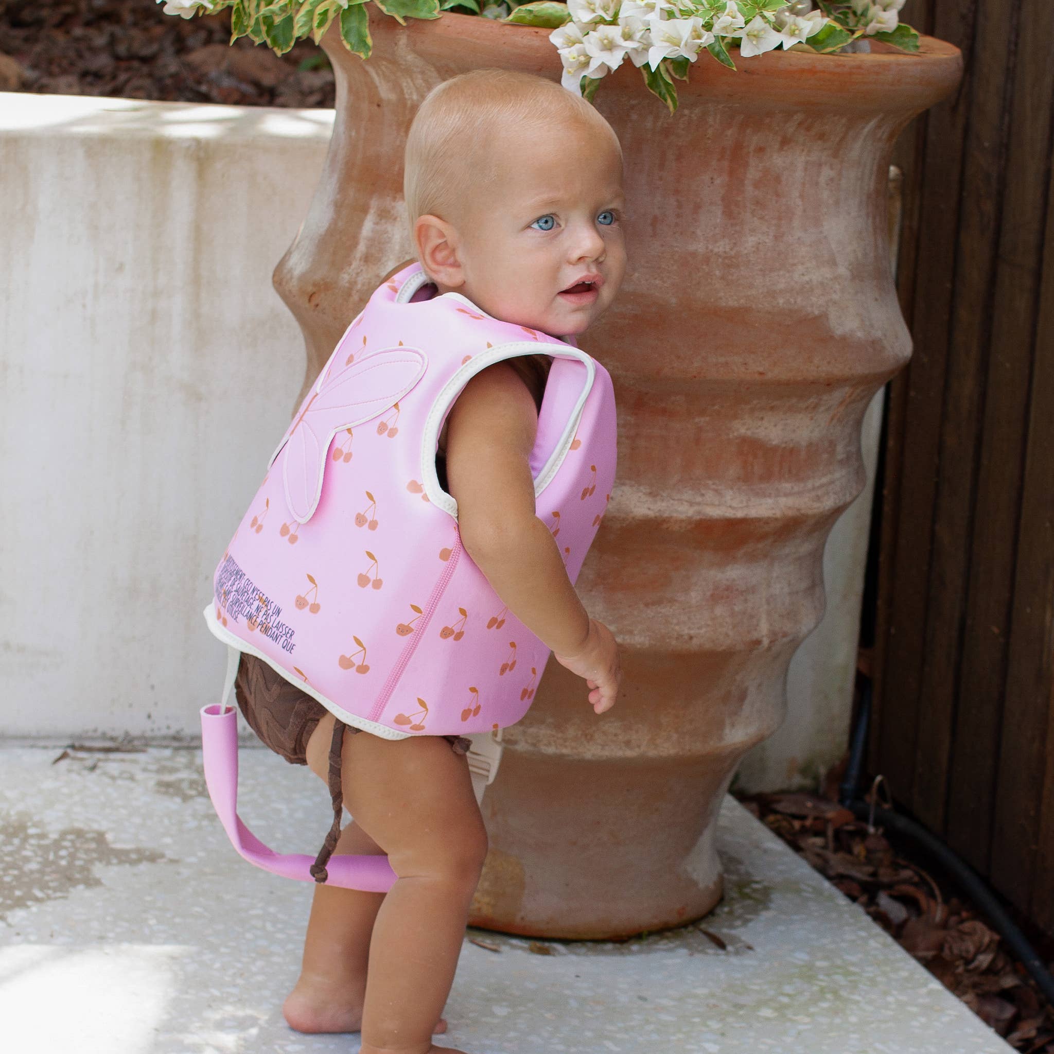 Float Vest - Cotton Candy Cherry - Magnolia BabySwim Accessory