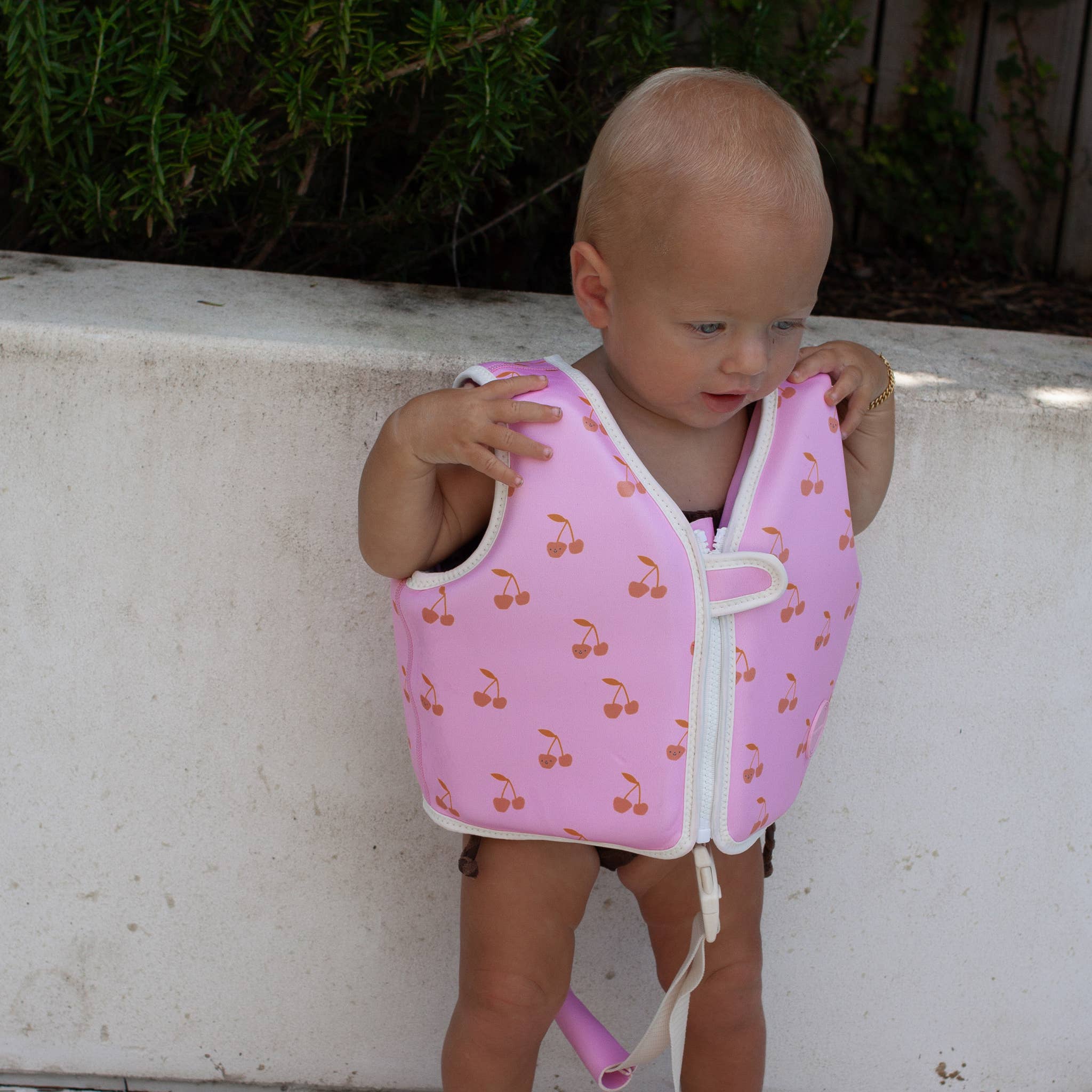 Float Vest - Cotton Candy Cherry - Magnolia BabySwim Accessory