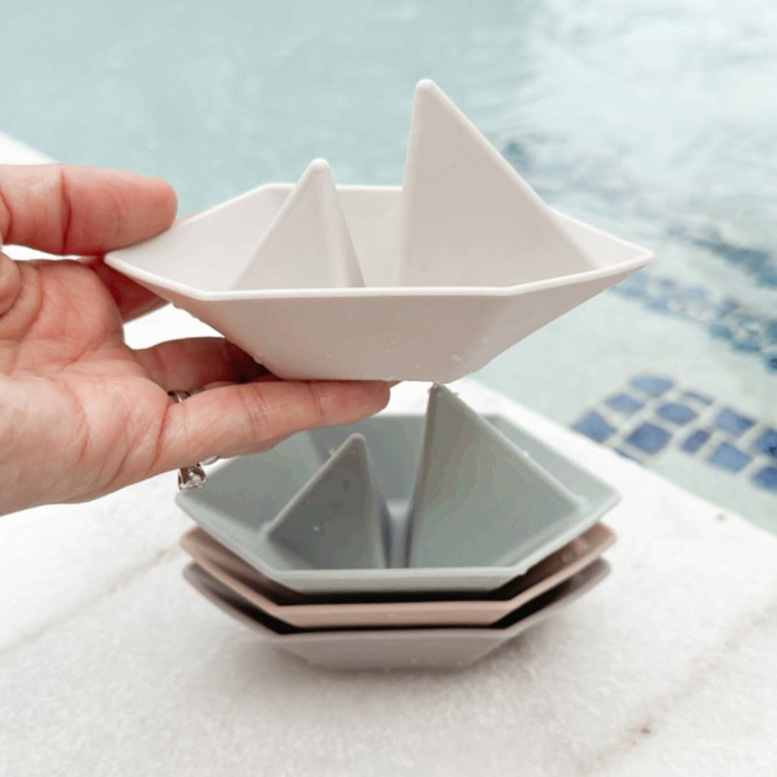 Floating Boat Bath Toy Set (4 - pc) - Magnolia BabyBath Toy