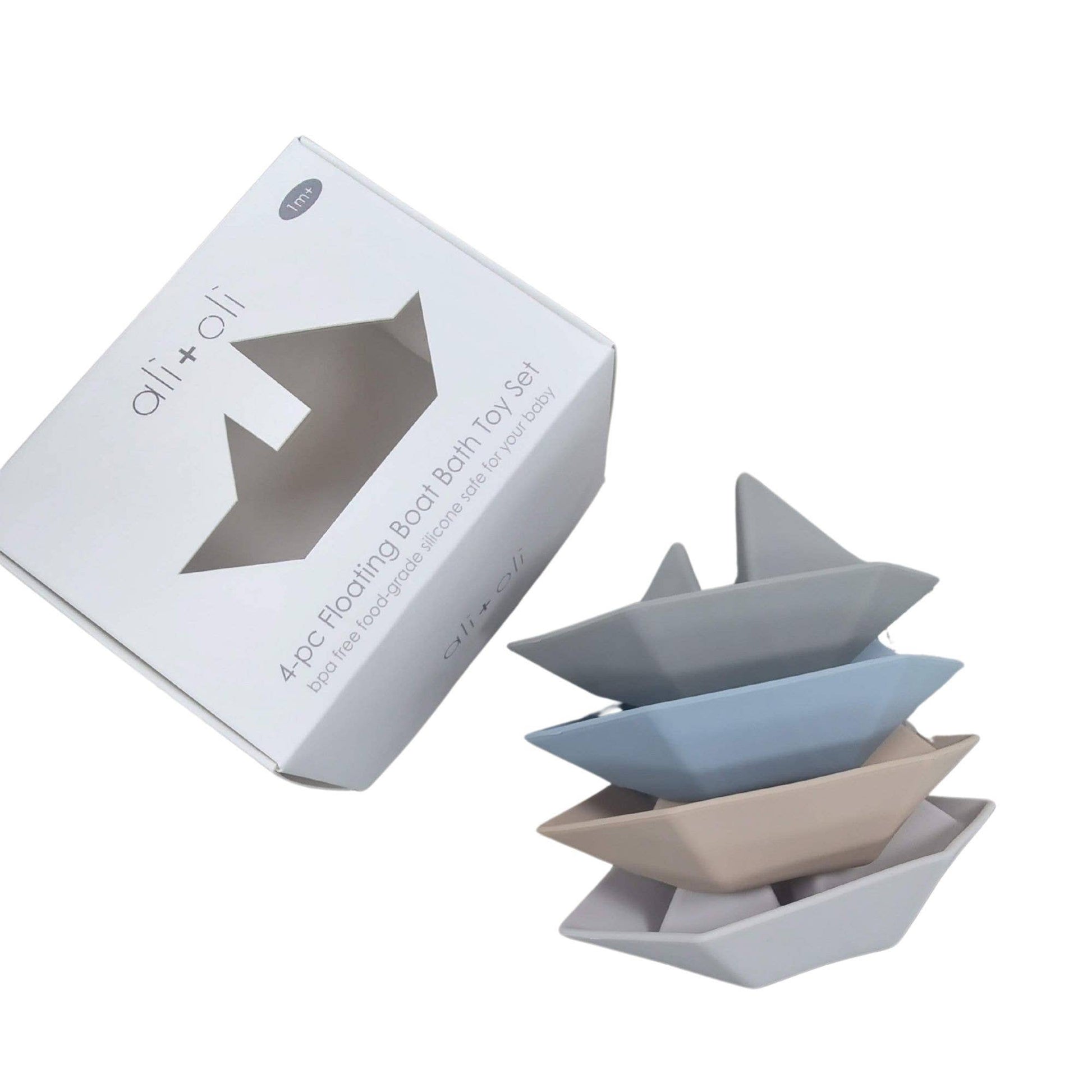 Floating Boat Bath Toy Set (4 - pc) - Magnolia BabyBath Toy