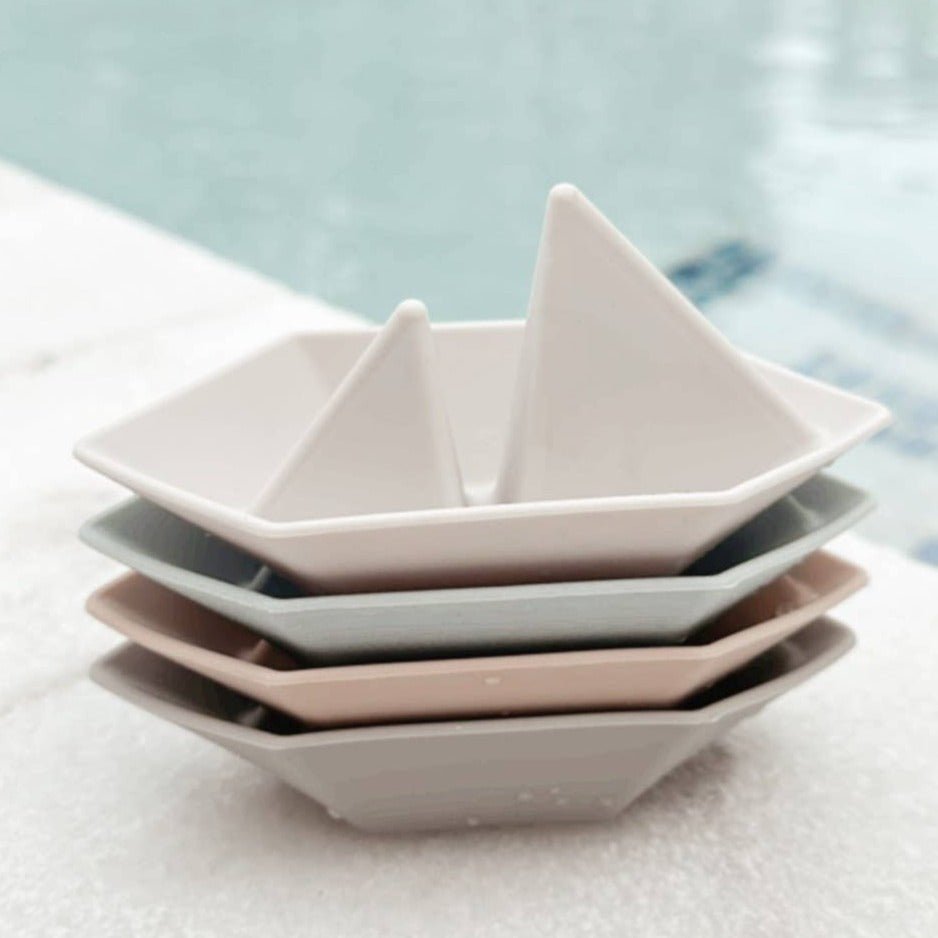 Floating Boat Bath Toy Set (4 - pc) - Magnolia BabyBath Toy
