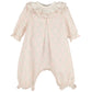 Floral Wreath Longall - Magnolia BabyRomper
