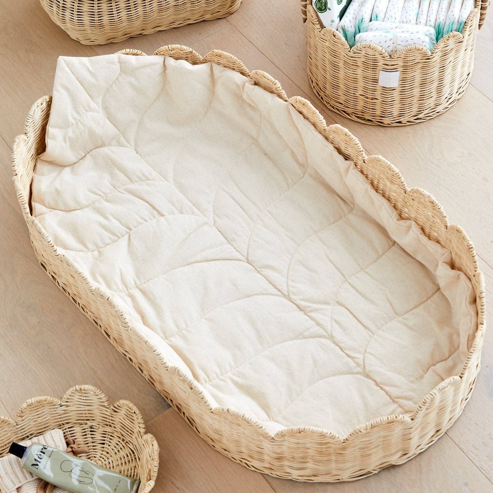 Florence Baby Changing Basket Set - Magnolia BabyBaby Changing Basket