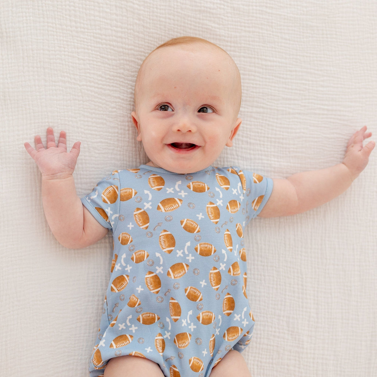 Luna and Arlo_Football Days Short Sleeve Bubble - Sky_1