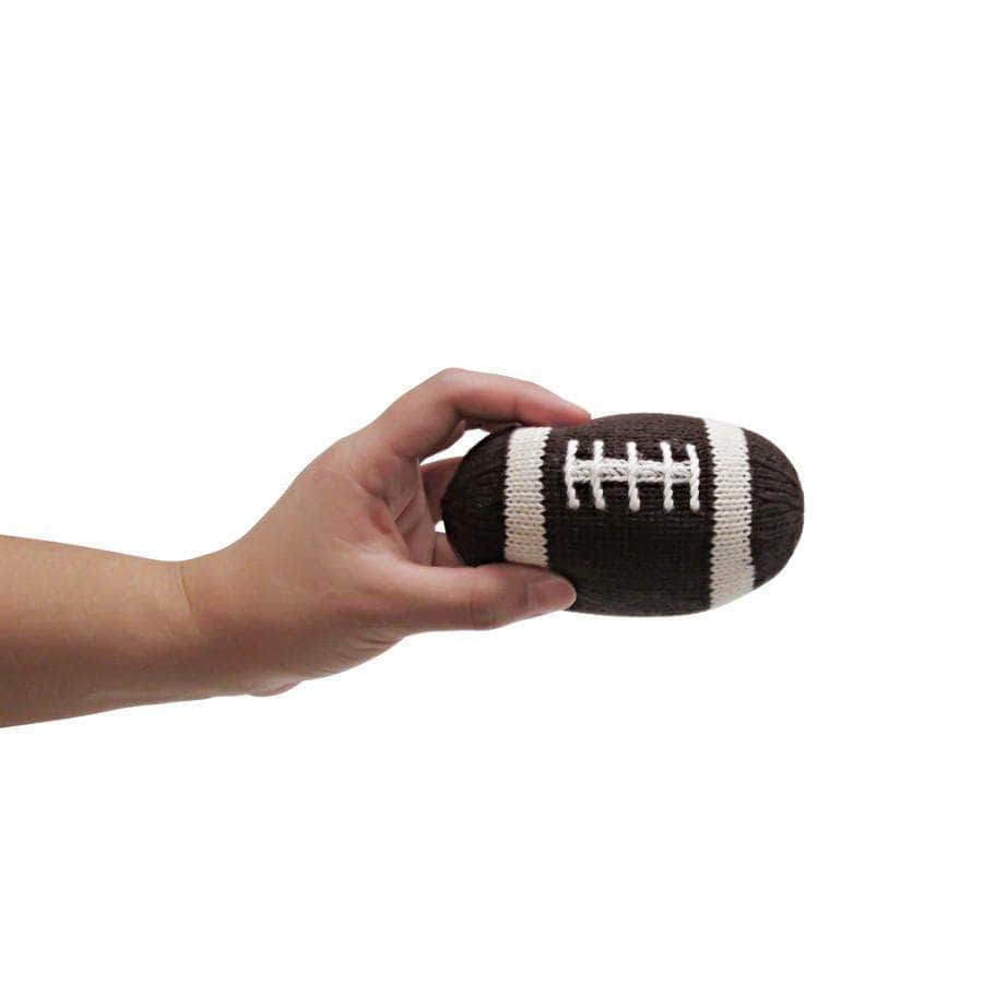 Football Rattle - Magnolia BabyRattle