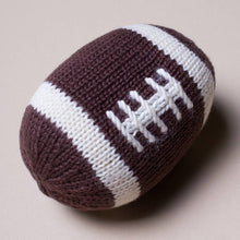  Football Rattle (Handmade): - Magnolia BabyRattle