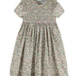 Forest Green Floral Smocked Dress - Magnolia BabyDress