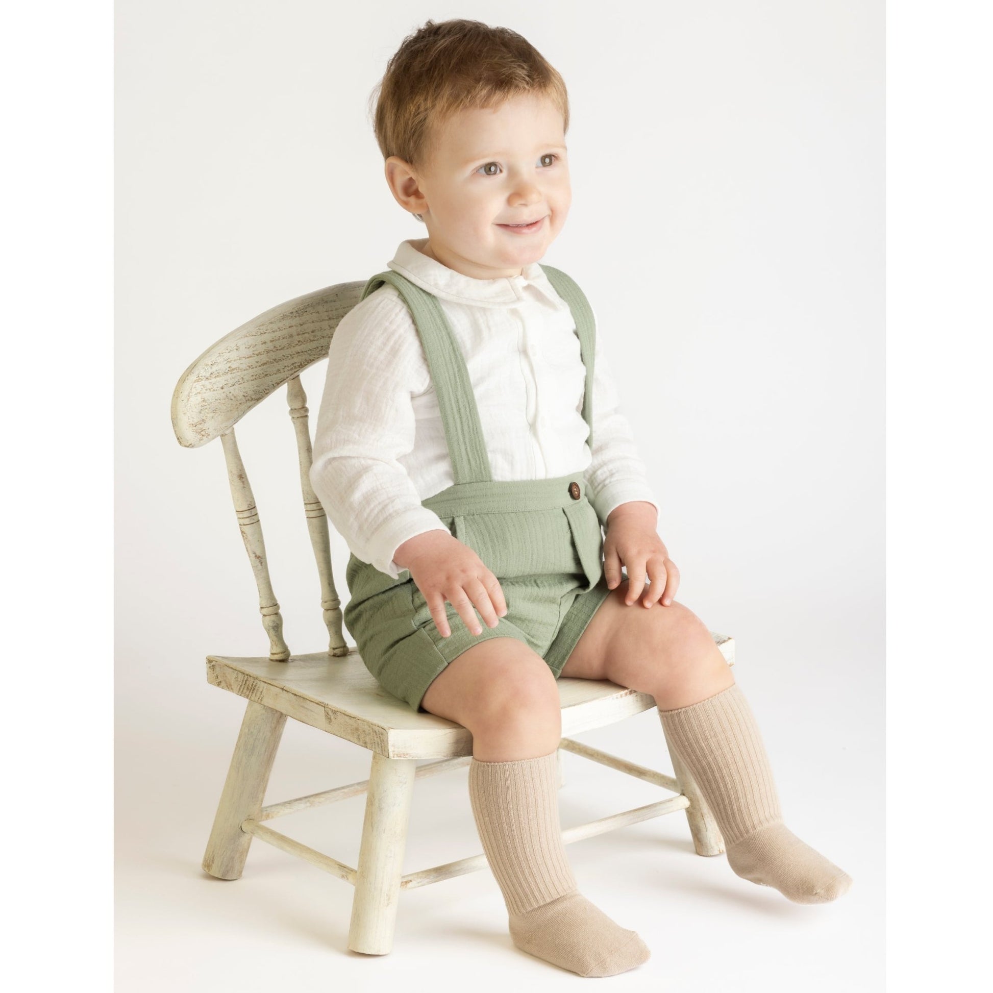 Forest Green Shortall Set - Magnolia BabyShortall