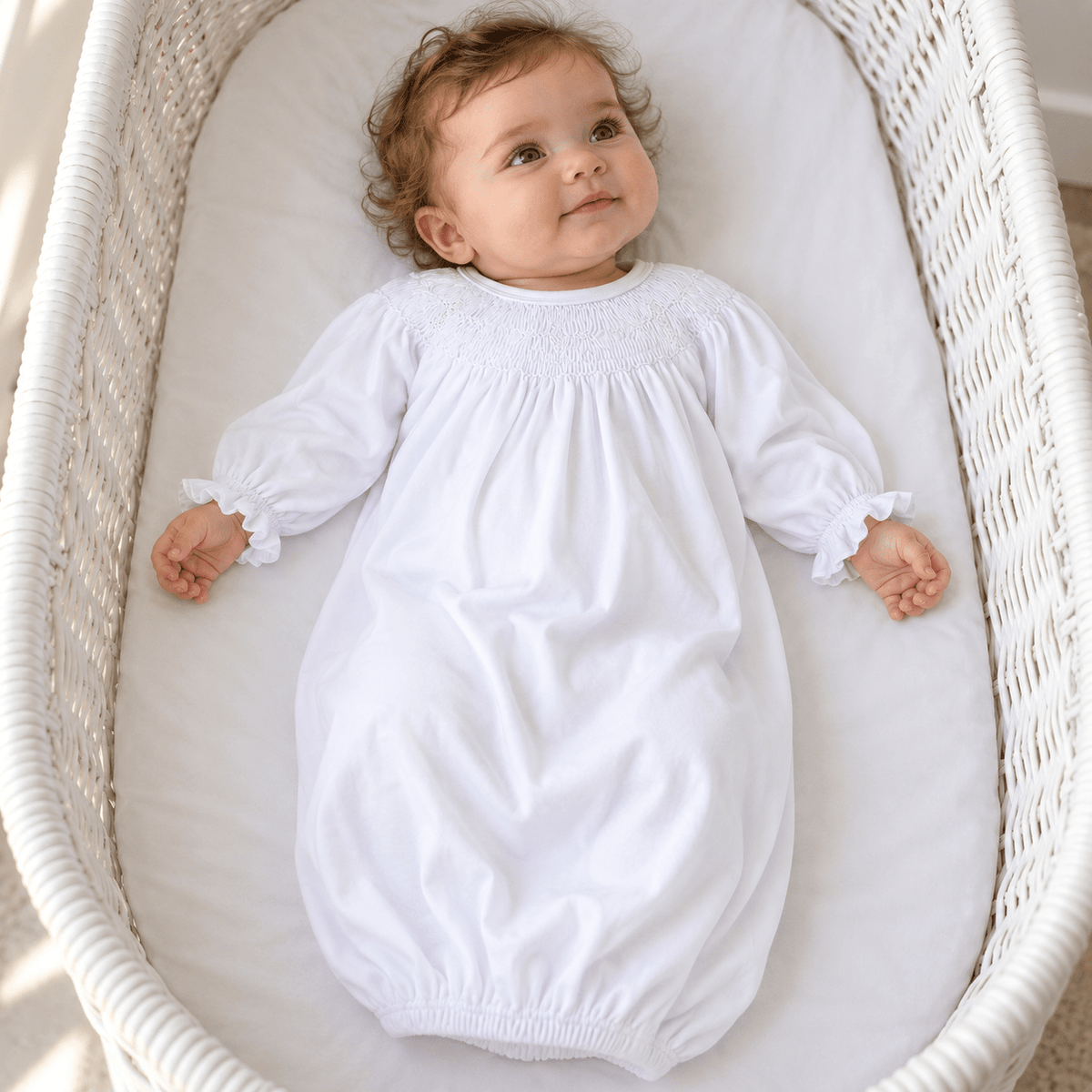Magnolia Baby_Forever Blessed Bishop Girl Gown - White_1