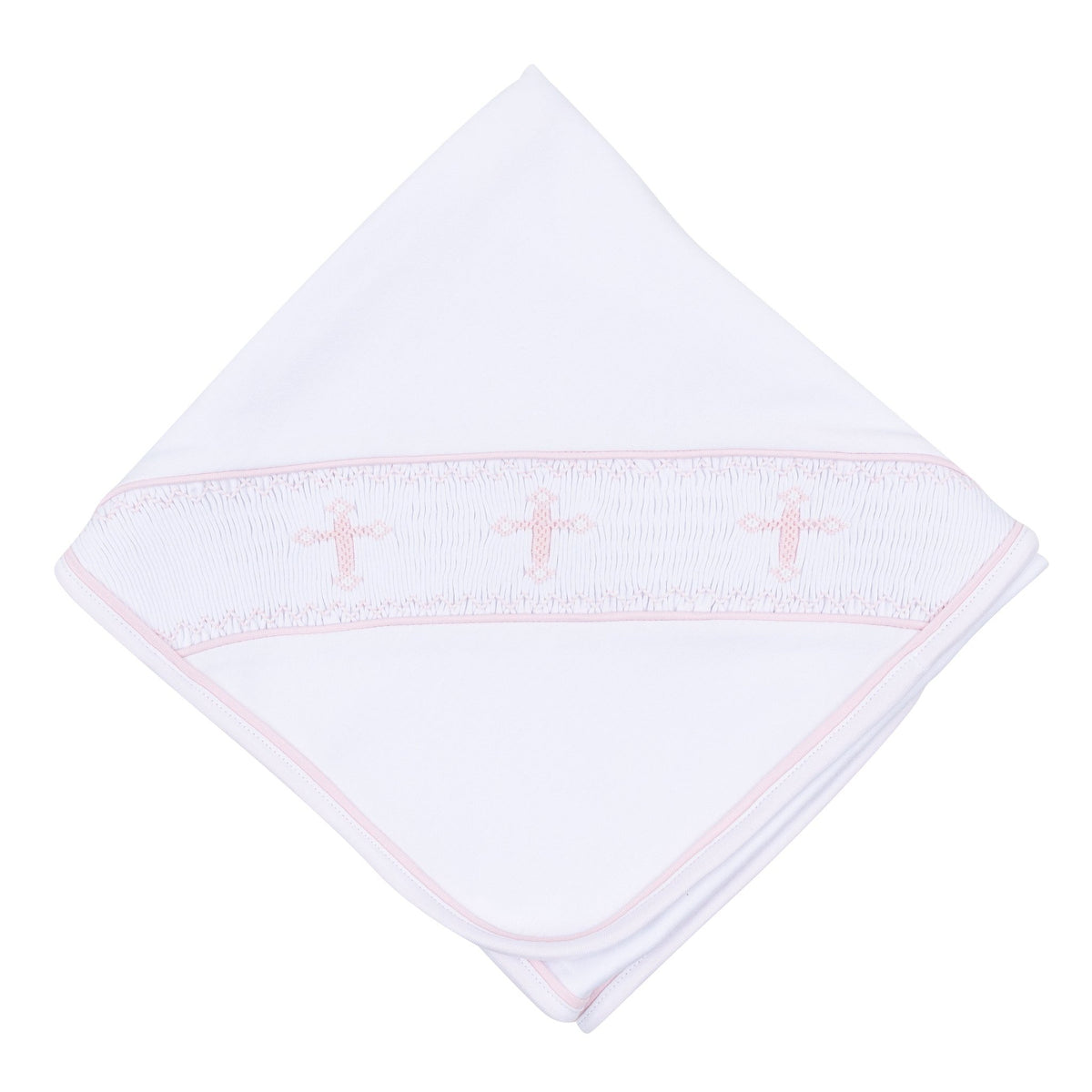 Magnolia Baby_Forever Blessed Smocked Girl Receiving Blanket_1