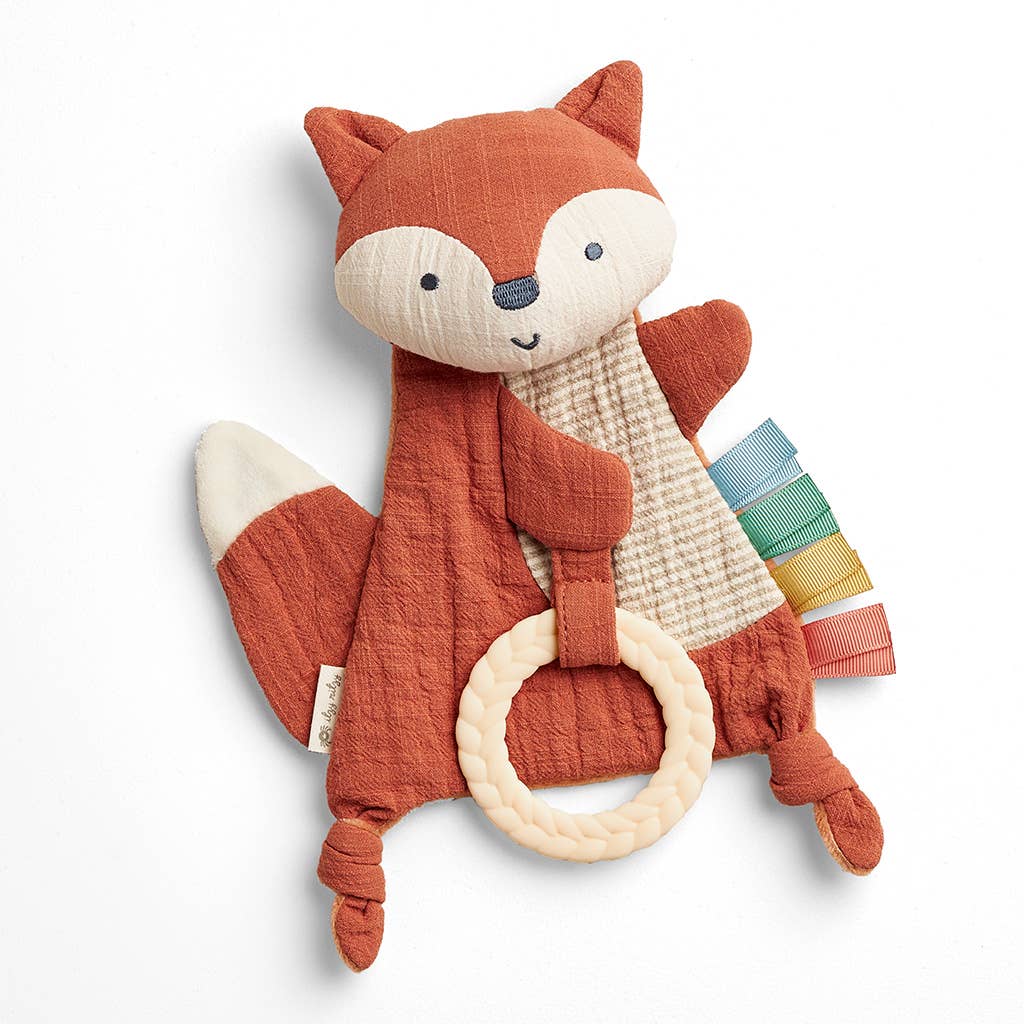 Itzy Ritzy_Fox Bitzy Crinkle™ Sensory Toy with Teether_5