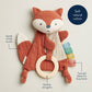 Itzy Ritzy_Fox Bitzy Crinkle™ Sensory Toy with Teether_7