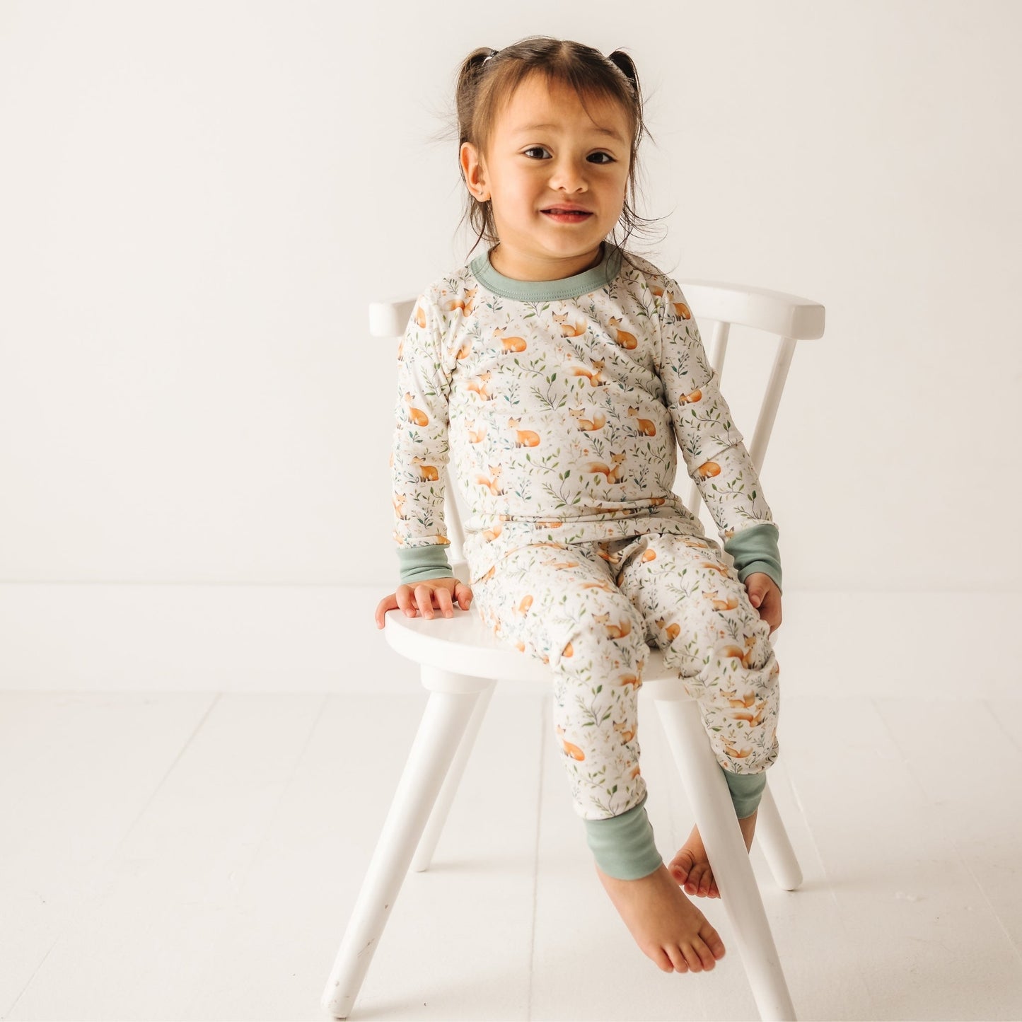 Luna and Arlo_Fox Tales Long Pajamas_10