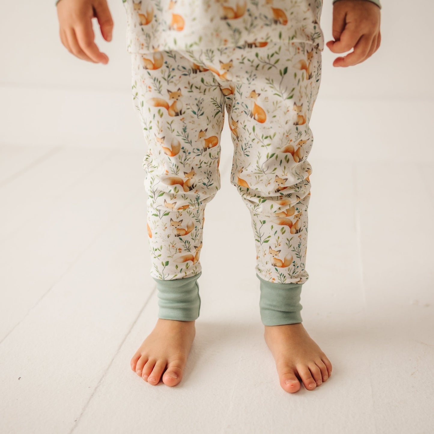 Luna and Arlo_Fox Tales Long Pajamas_3