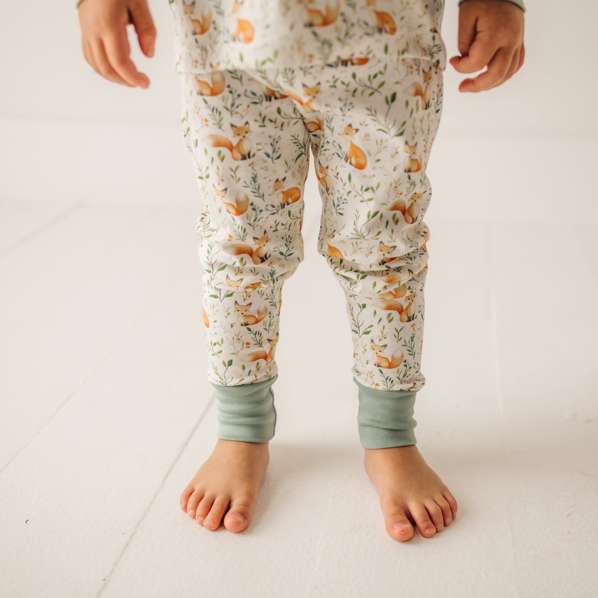 Luna and Arlo_Fox Tales Long Pajamas_3