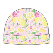  Fresh Lemons Print Hat - Magnolia BabyHat