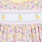 Fresh Lemons Smocked Print Bonnet - Magnolia BabyHat