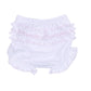 Frosted Wonderland Collared Ruffle Short Sleeve Diaper Cover Set - Pink - Magnolia BabyDiaper Cover
