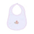 Frosted Wonderland Embroidered Bib - Pink - Magnolia BabyBib