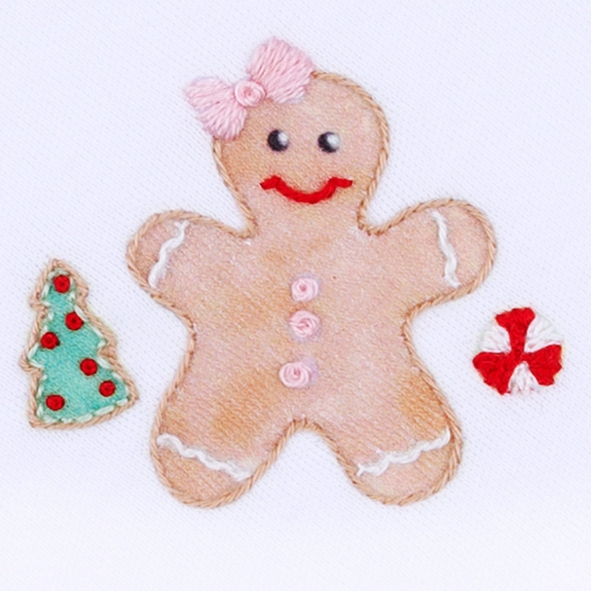 Frosted Wonderland Embroidered Ruffle Short Sleeve Diaper Cover Set - Pink - Magnolia BabyDiaper Cover