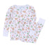 Frosted Wonderland Long Pajamas - Light Blue - Magnolia BabyLong Pajamas