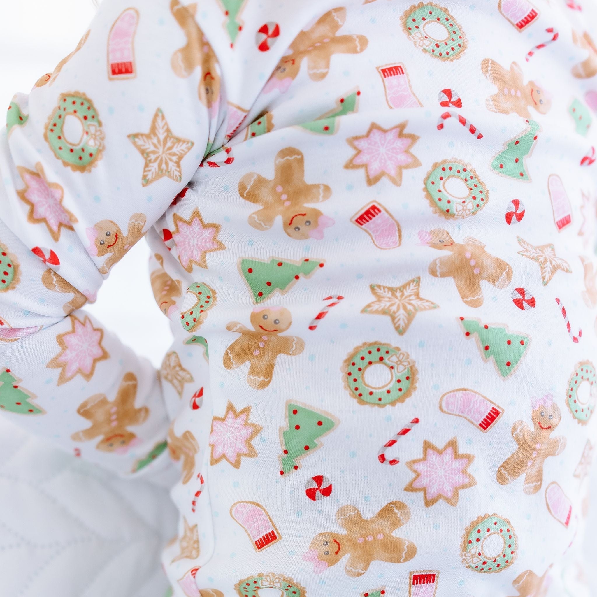 Frosted Wonderland Long Pajamas - Pink - Magnolia BabyLong Pajamas