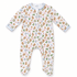 Magnolia Baby_Frosted Wonderland Print Zip Footie - Light Blue_1