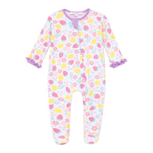  Fruity Fun Ruffle Zip Footie - Magnolia BabyFootie