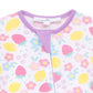 Fruity Fun Ruffle Zip Footie - Magnolia BabyFootie