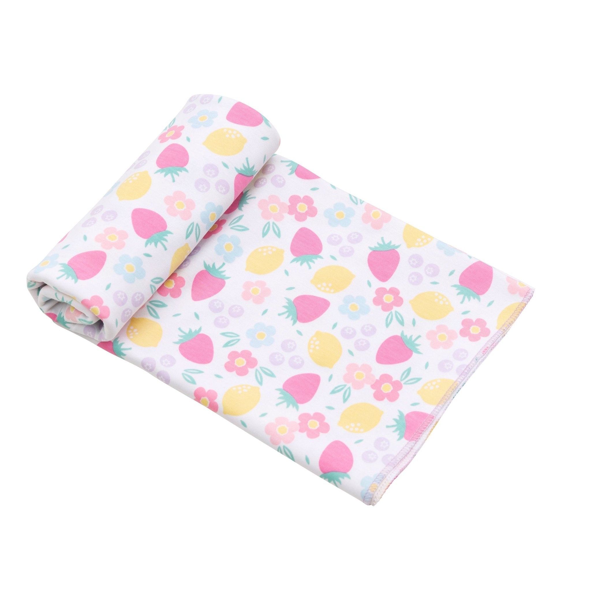 Fruity Fun Swaddle Blanket - Magnolia BabySwaddle Blanket