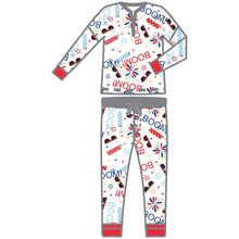  Fun Filled 4th Women's 2pc Set Pajamas - Magnolia Baby2pc Set Pajamas