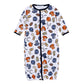 Future Draft Picks Converter - Navy Orange - Magnolia BabyConverter Gown