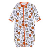 Future Draft Picks Converter - Orange White - Magnolia BabyConverter Gown