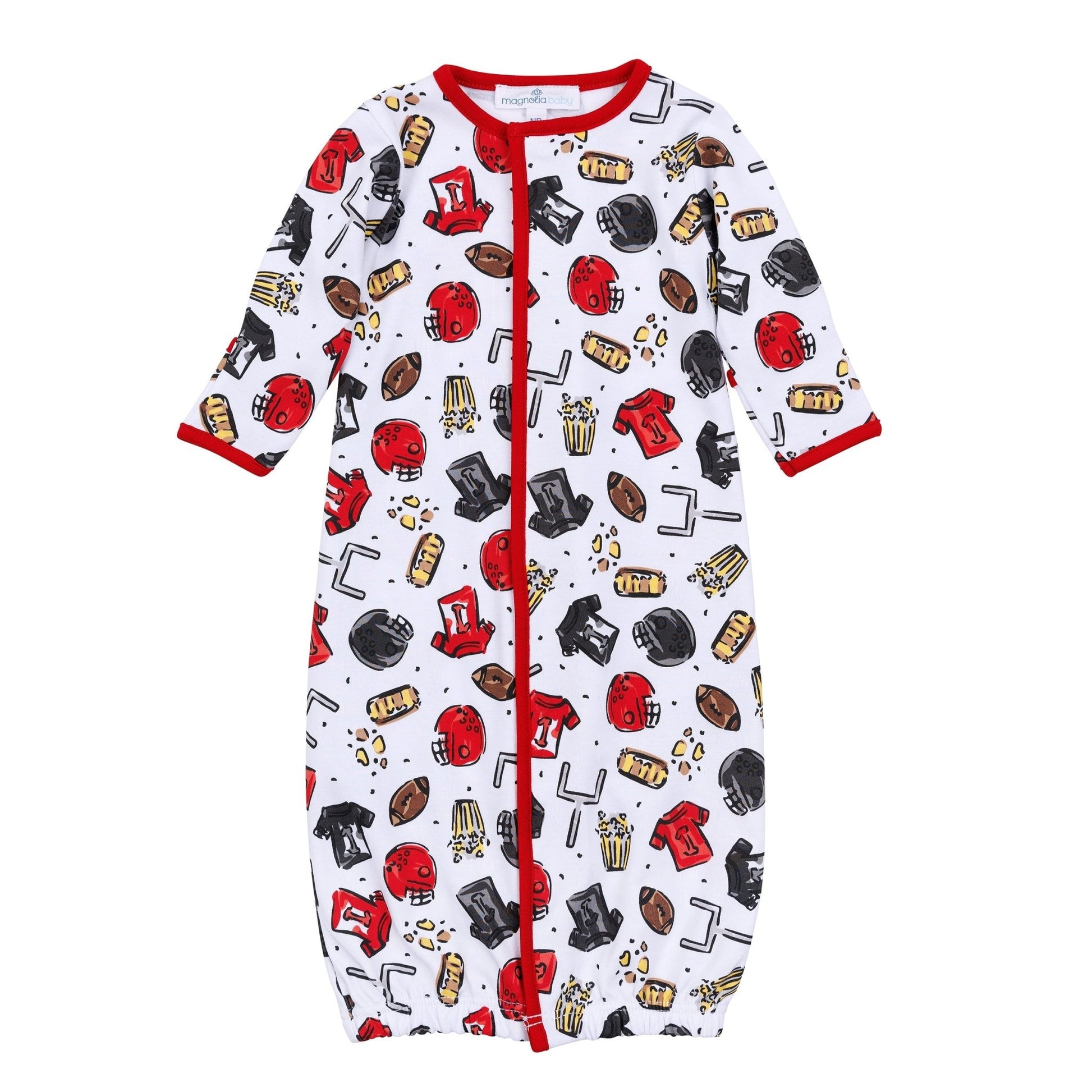 Future Draft Picks Converter - Red Black - Magnolia BabyConverter Gown