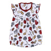 Future Draft Picks Flutters Bubble - Crimson Grey - Magnolia BabyBubble