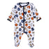 Future Draft Picks Footie - Navy Orange - Magnolia BabyFootie