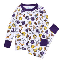  Future Draft Picks Long Pajamas - Purple Gold - Magnolia BabyLong Pajamas
