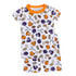 Future Draft Picks Short Pajamas - Orange Purple - Magnolia BabyShort Pajamas
