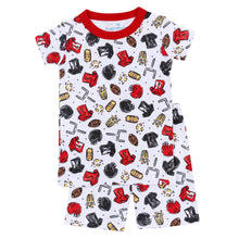  Future Draft Picks Short Pajamas - Red Black - Magnolia BabyShort Pajamas