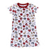 Future Draft Picks Short Sleeve Nightdress - Crimson Grey - Magnolia BabyNightdress