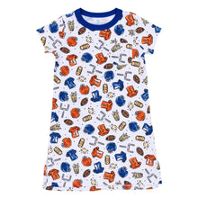  Future Draft Picks Short Sleeve Nightdress - Orange Blue - Magnolia BabyNightdress