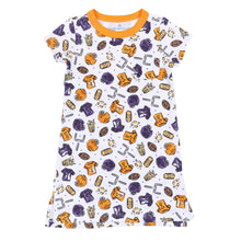  Future Draft Picks Short Sleeve Nightdress - Orange Purple - Magnolia BabyNightdress