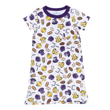  Future Draft Picks Short Sleeve Nightdress - Purple Gold - Magnolia BabyNightdress