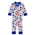 Future Draft Picks Zip Pajamas - Orange Blue - Magnolia BabyZipper Pajamas