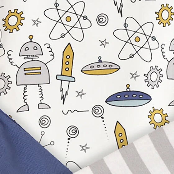 Galaxy Quest Tee + Shorts Set - Magnolia BabyShort Set
