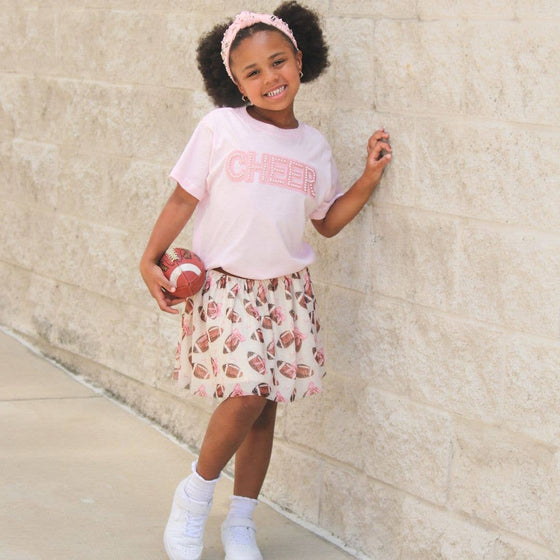 Game Day Football Gemstone Headband - Magnolia BabyHeadband